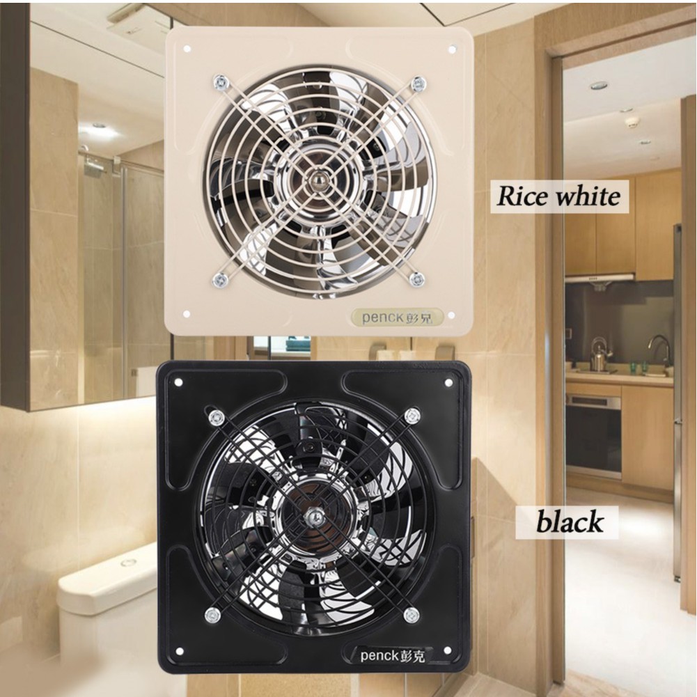 Wall Mounted Low Noise Home Bathroom Kitchen Exhaust Fan Shopee Malaysia