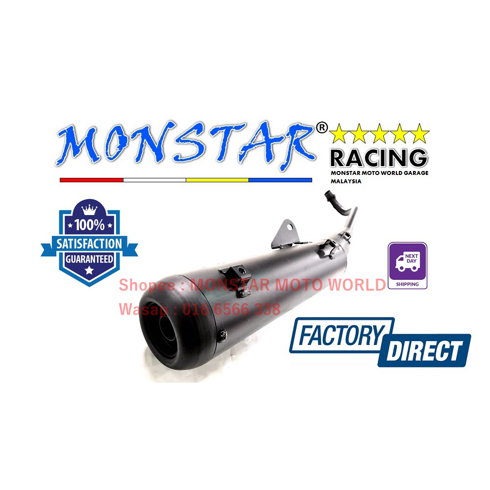 Special Limited Edition Kriss Mr2 Kriss110 Racing Ekzos Sport Std Open Exhaust Pipe Epower Berang Modenas Custom Ejm