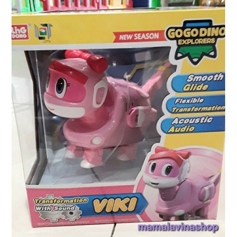 Gogo Dino Big Viki Original - Gogo Dino Robot Toy | Shopee Malaysia