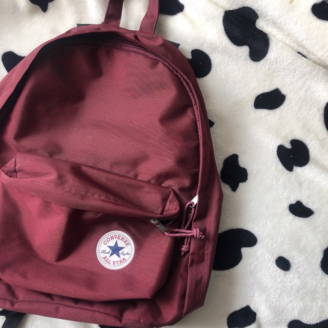 converse maroon backpack