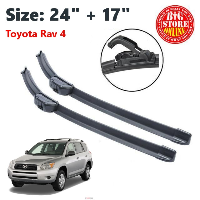 rav4 windshield wiper size