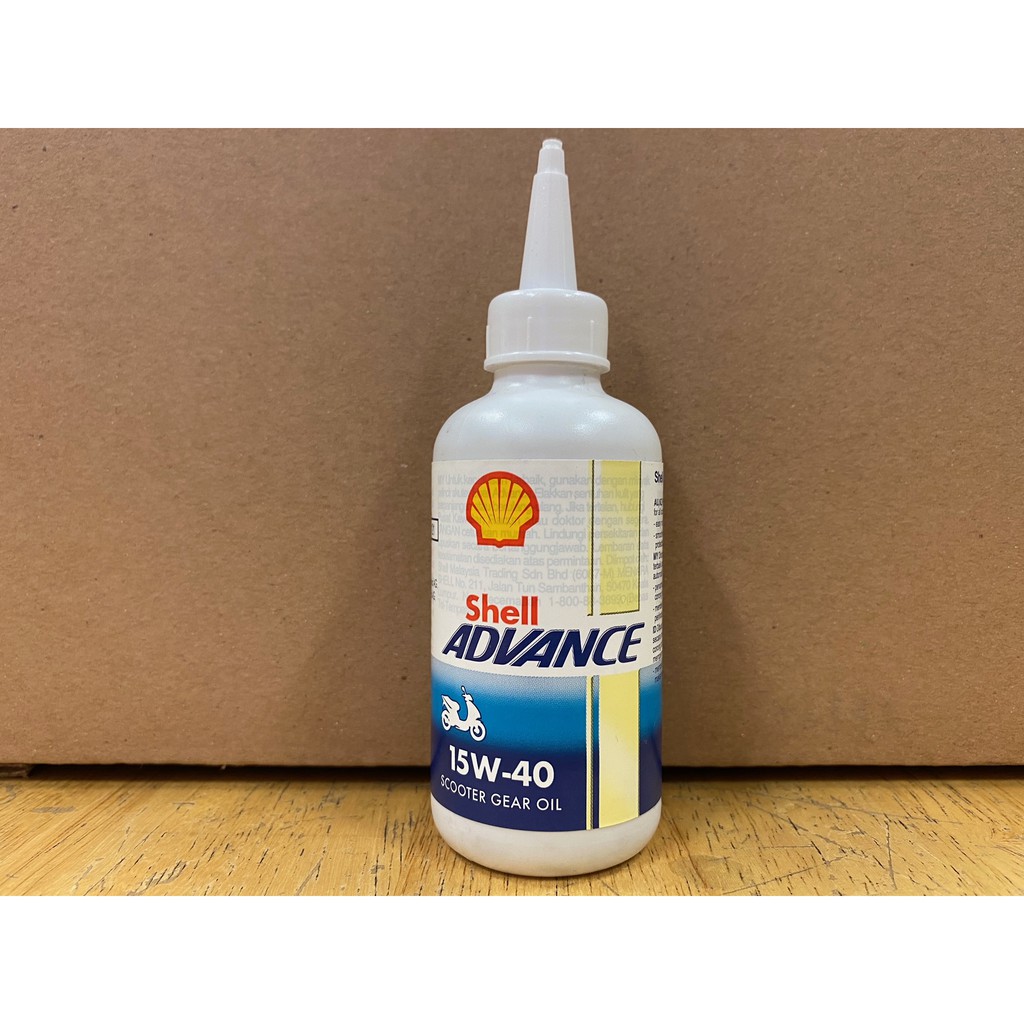 Shell Advance 15W40 Scooter Gear Oil Shopee Malaysia