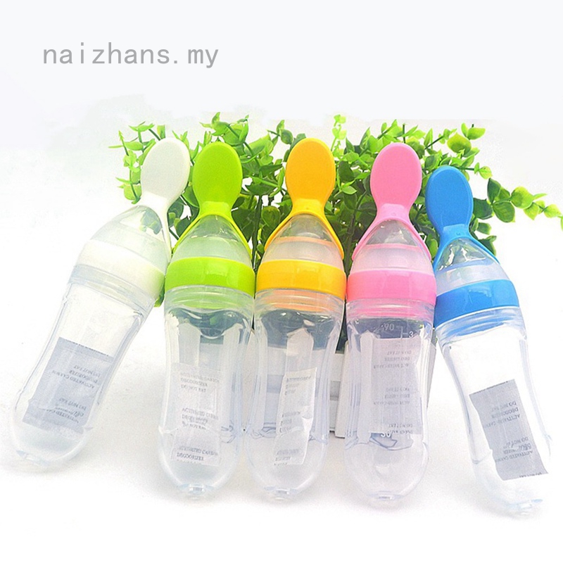 spoon type feeding bottle
