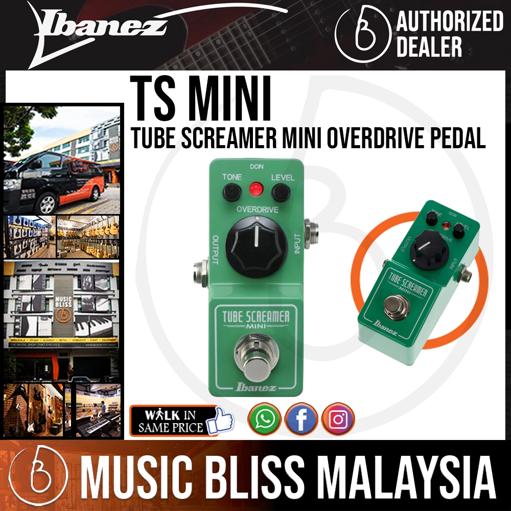 Ibanez TS Mini Tube Screamer Mini Overdrive Pedal (TSMINI)