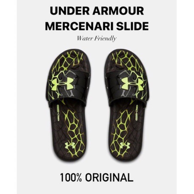 under armour slides water friendly