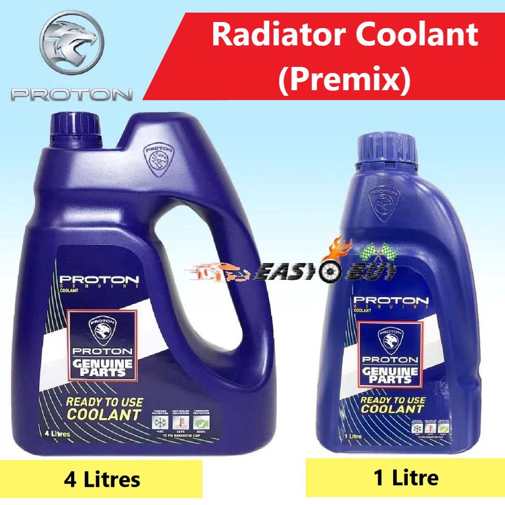 Proton Genuine (Premix) ready to use radiator coolant (1/ 4litre) For ...