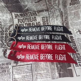 alpha industries remove before flight tag