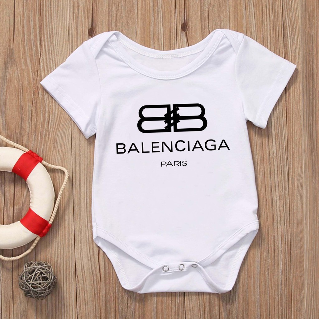 balenciaga baby onesie