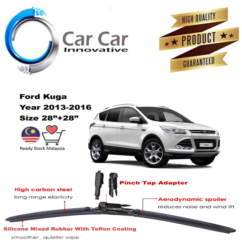 2013 ford focus wiper blade size