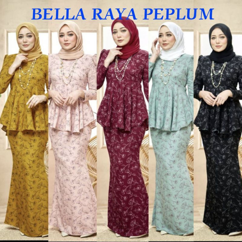 BELLA RAYA PEPLUM 2022 | Shopee Malaysia