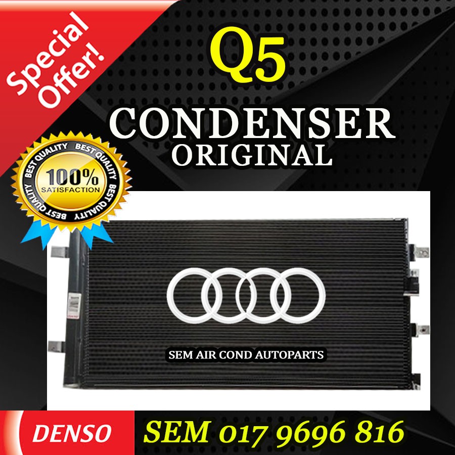 AUDI Q5 ORIGINAL DENSO ND CONDENSER/ KONDENSER (CAR AIRCOND SYSTEM ...
