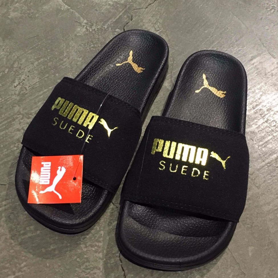 puma suede slippers