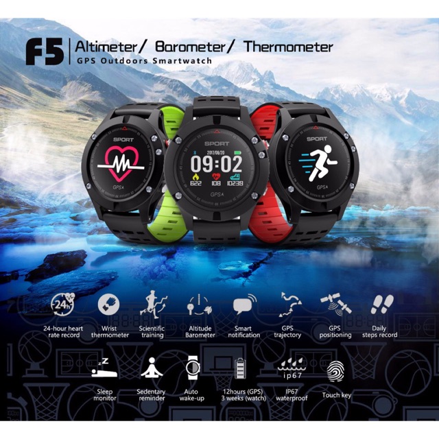 watches with altimeter barometer compass thermometer gps