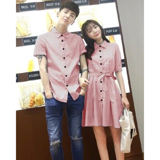 couple dress shirt