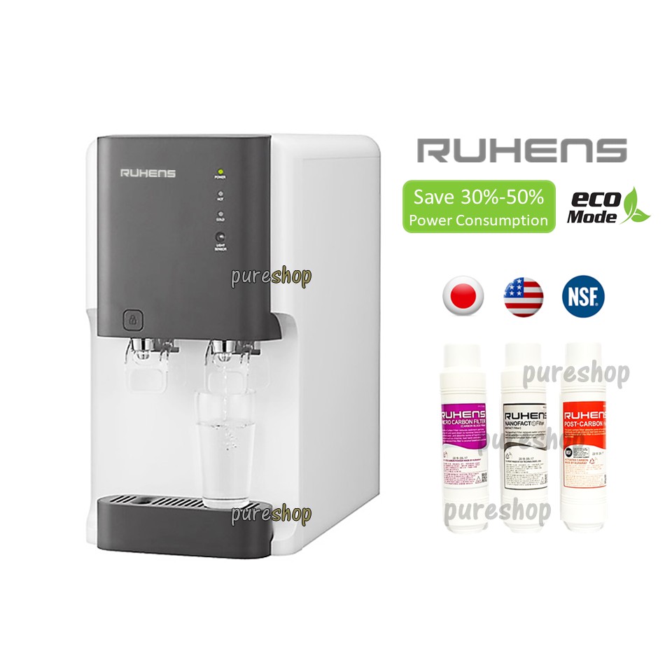 Korea Water Dispenser Purifier Ruhens 2000 Filter Cartridges Nano
