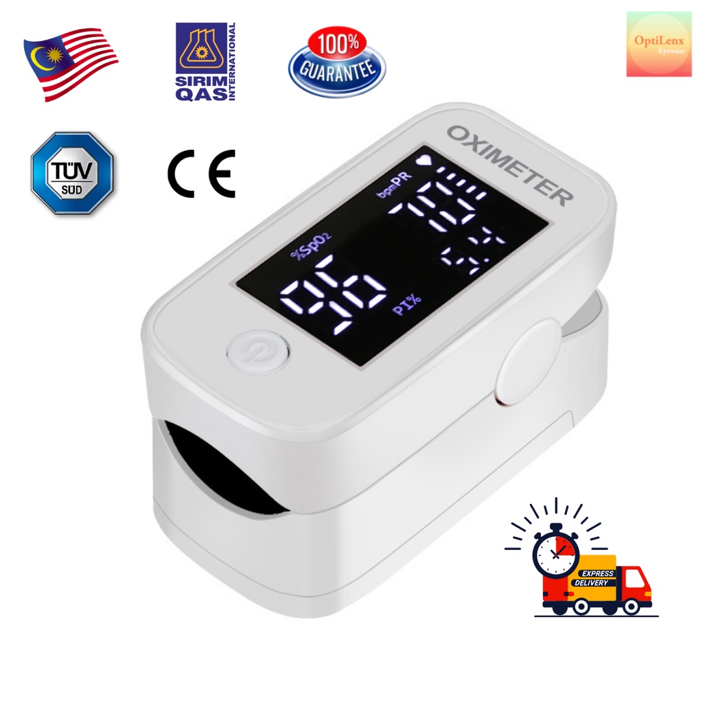 YIMI LIFE YM103 Pulse oximeter fingertip1.5" Big LED Screen Shopee