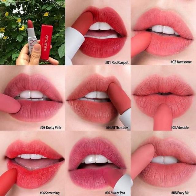 zero matte lipstick