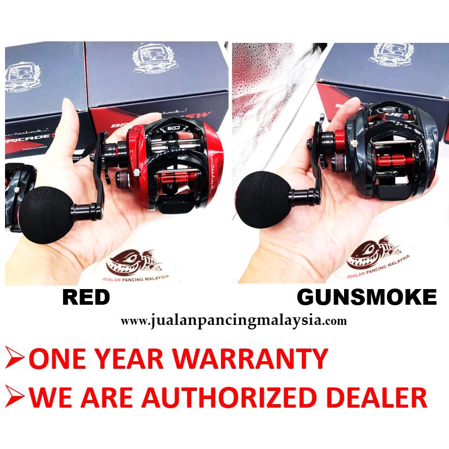 SEAHAWK BARRICADE SW JIGGING REEL , 100 ORIGINAL AND GENUINE FROM TEAM