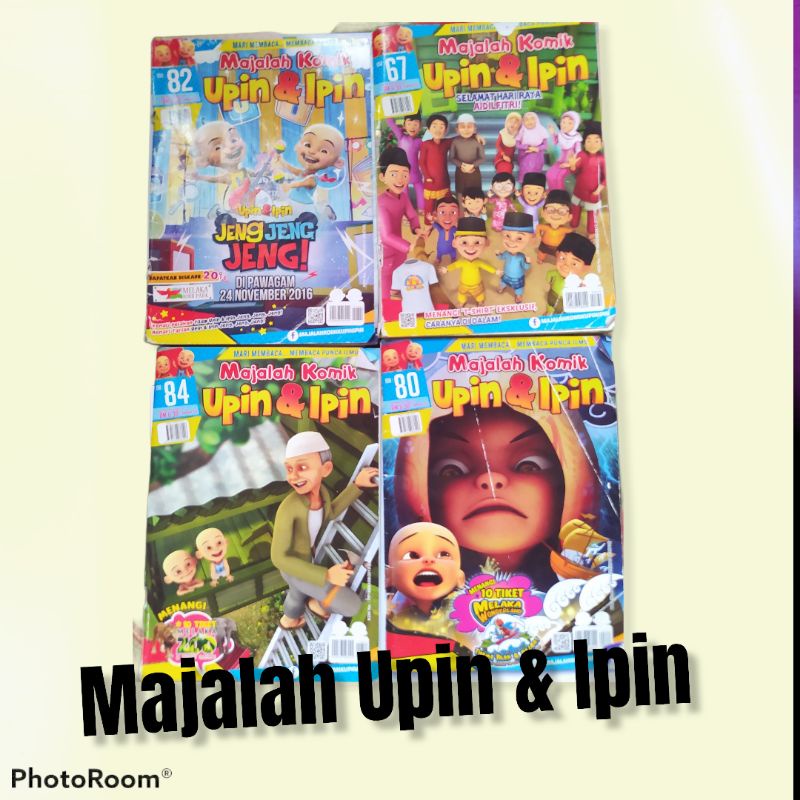 Majalah Komik Upin And Ipin Preloved Shopee Malaysia