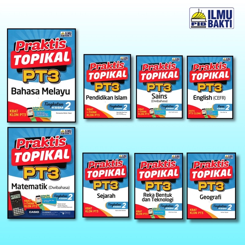 Mbo Buku Latihan Praktis Topikal Kssm Pt3 Tingkatan 2 Ilmu Bakti Shopee Malaysia 