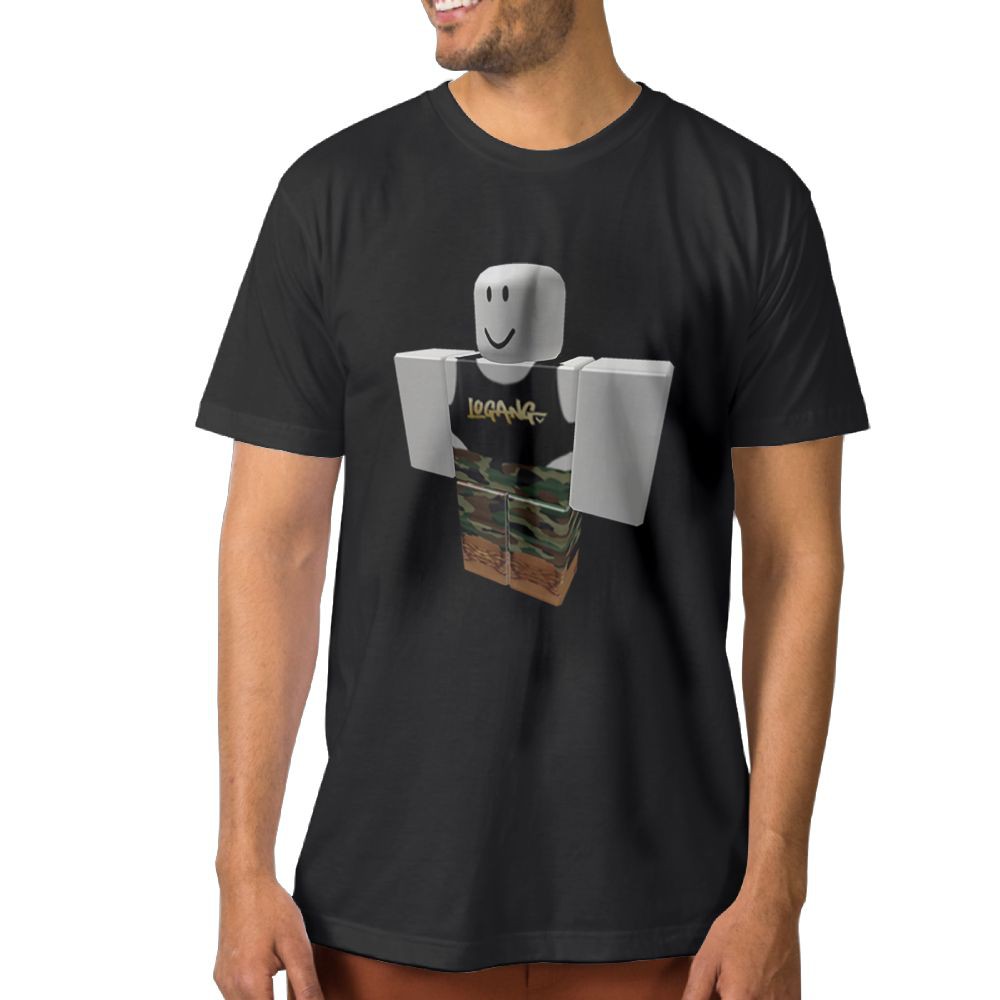 Custom Mens Youtube Custom Logang Roblox T Shirt Summer 100 Cottontee - my new roblox t shirt youtube