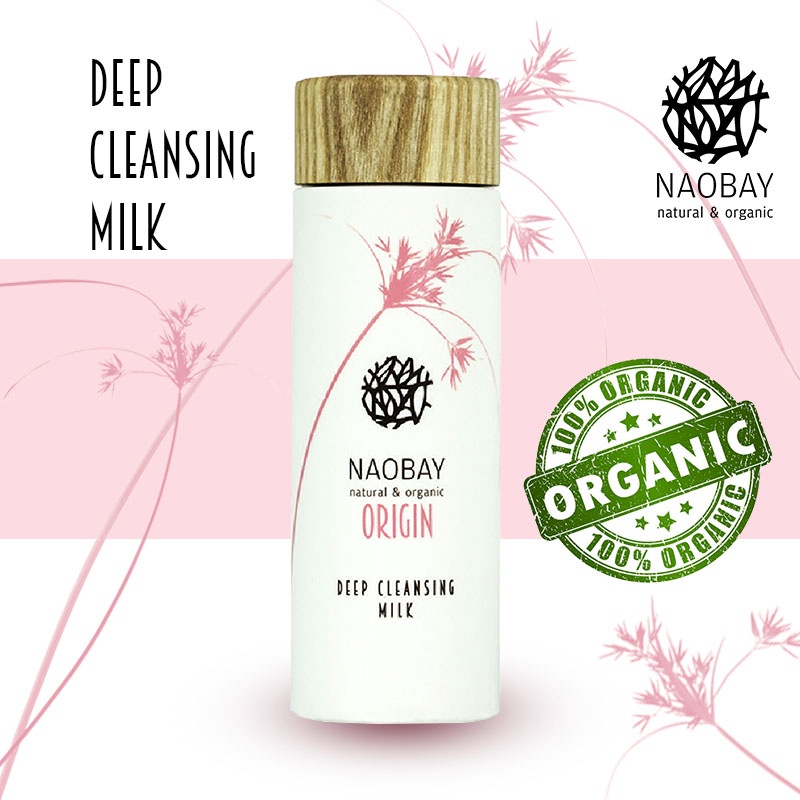 Deep Cleansing Milk 200ml Naobay Spain Organic Vegan Skincare