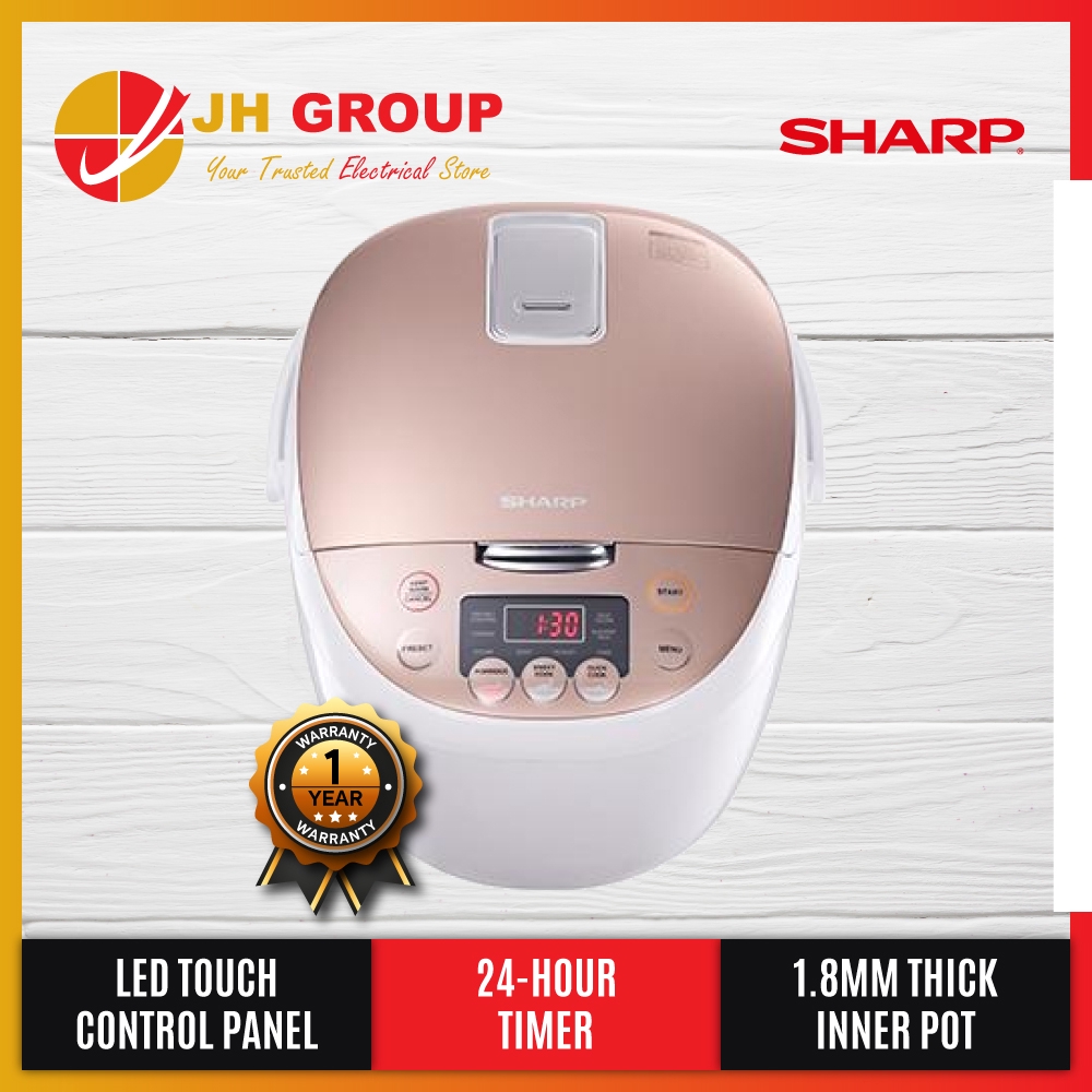 Sharp Digital Smart Rice Cooker 13 PreProgram Menu (1.8 L) Ksc186Gl