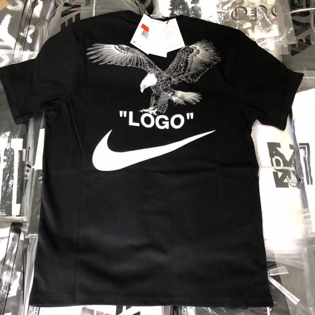 off white eagle tee