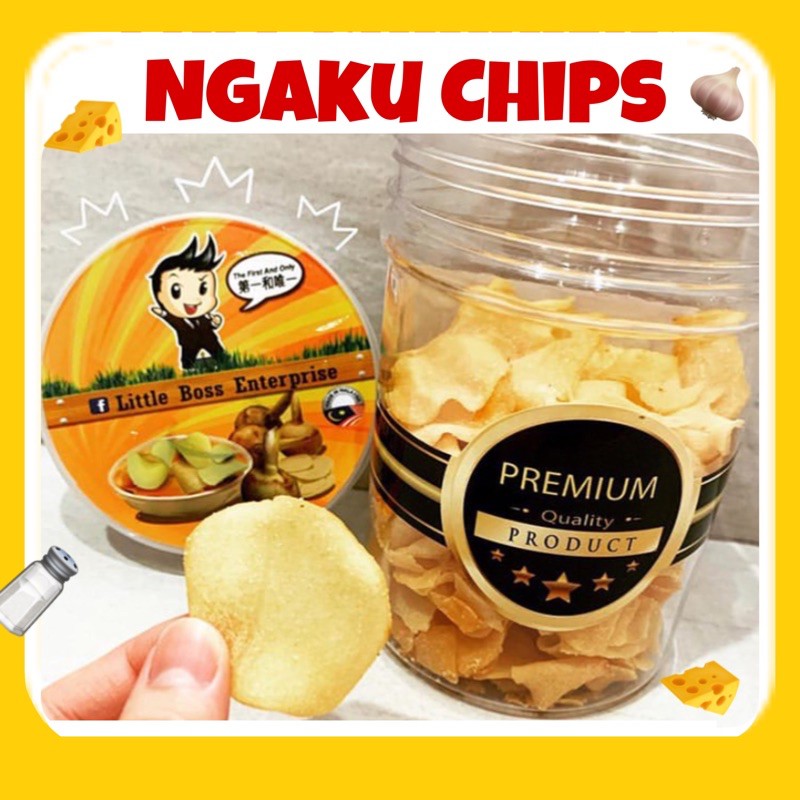 {READY STOCK} Kerepek NgaKu Arrowhead Chips 100 No Pork NO LARD/Ngaku