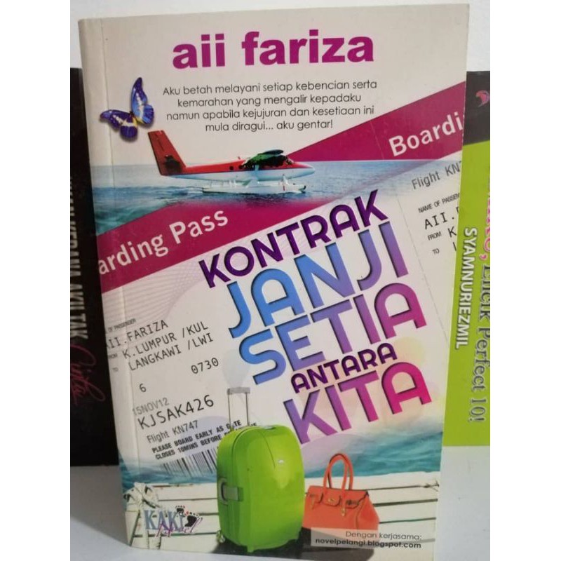 Novel Kontrak Janji Setia Antara Kita Shopee Malaysia