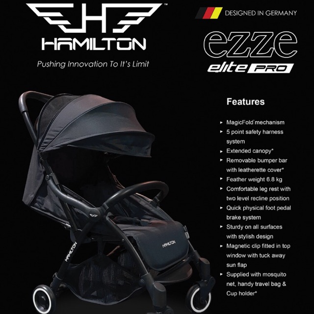 hamilton ezze stroller price