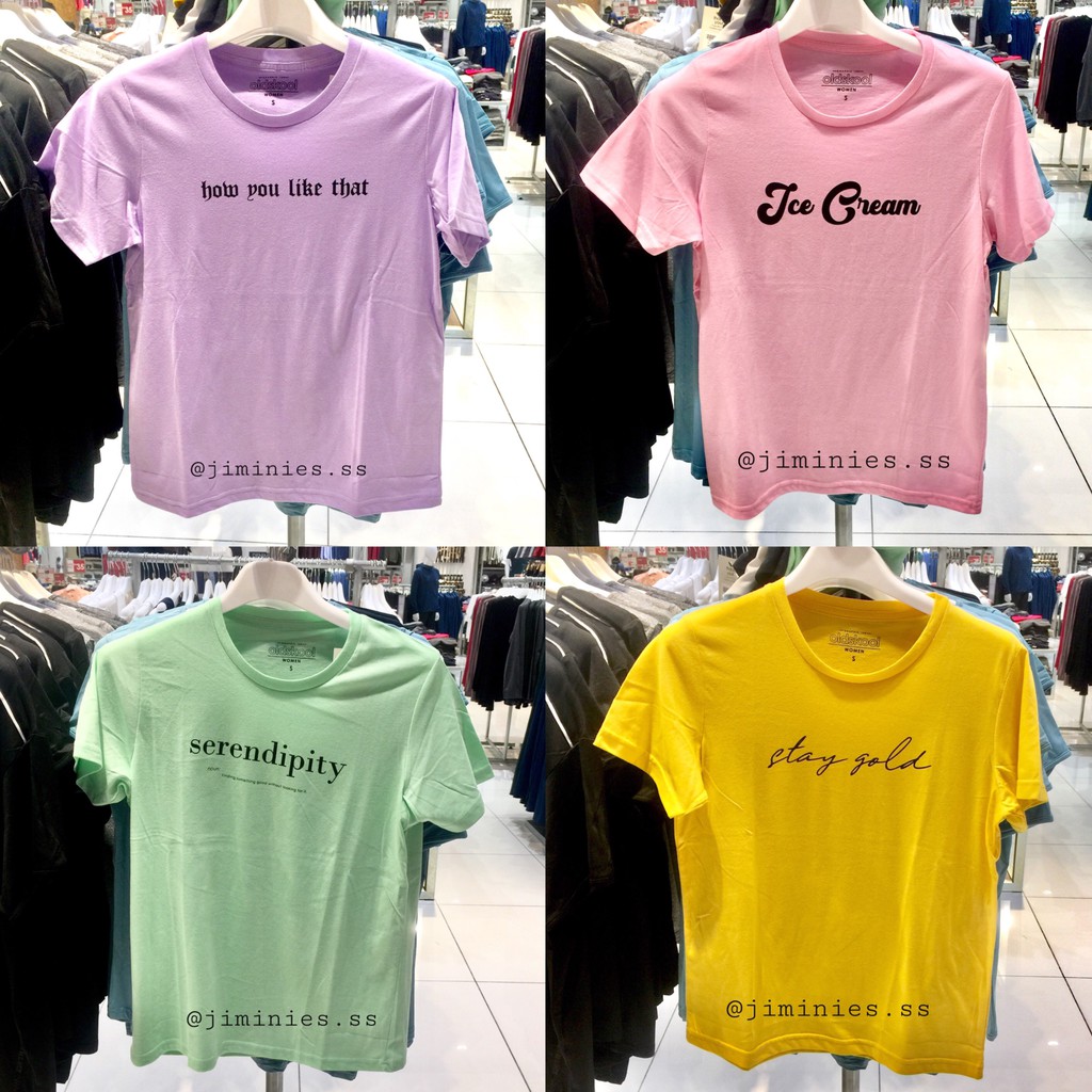 BTS BLACKPINK X F.O.S FOS TSHIRT TEES COLLECTION Shopee