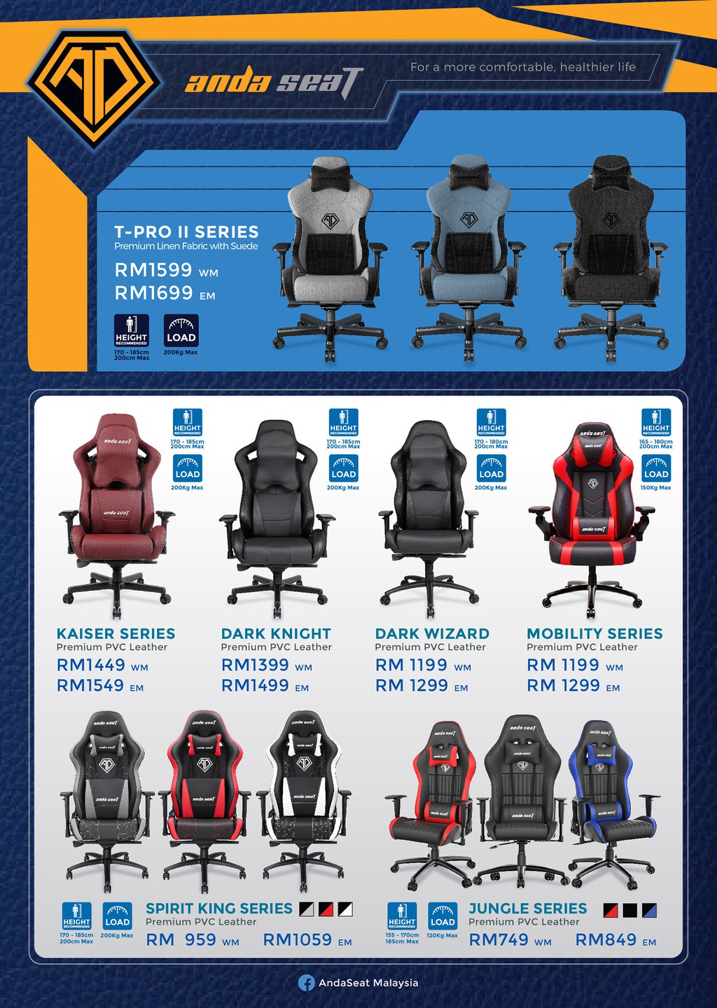 Anda Seat Official Store, Online Shop | Shopee Malaysia
