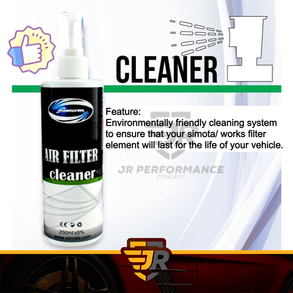 Works Engineering Simota Air Filter Recharger Cleaning Kit Celaning Oil Minyak Cuci Penapis