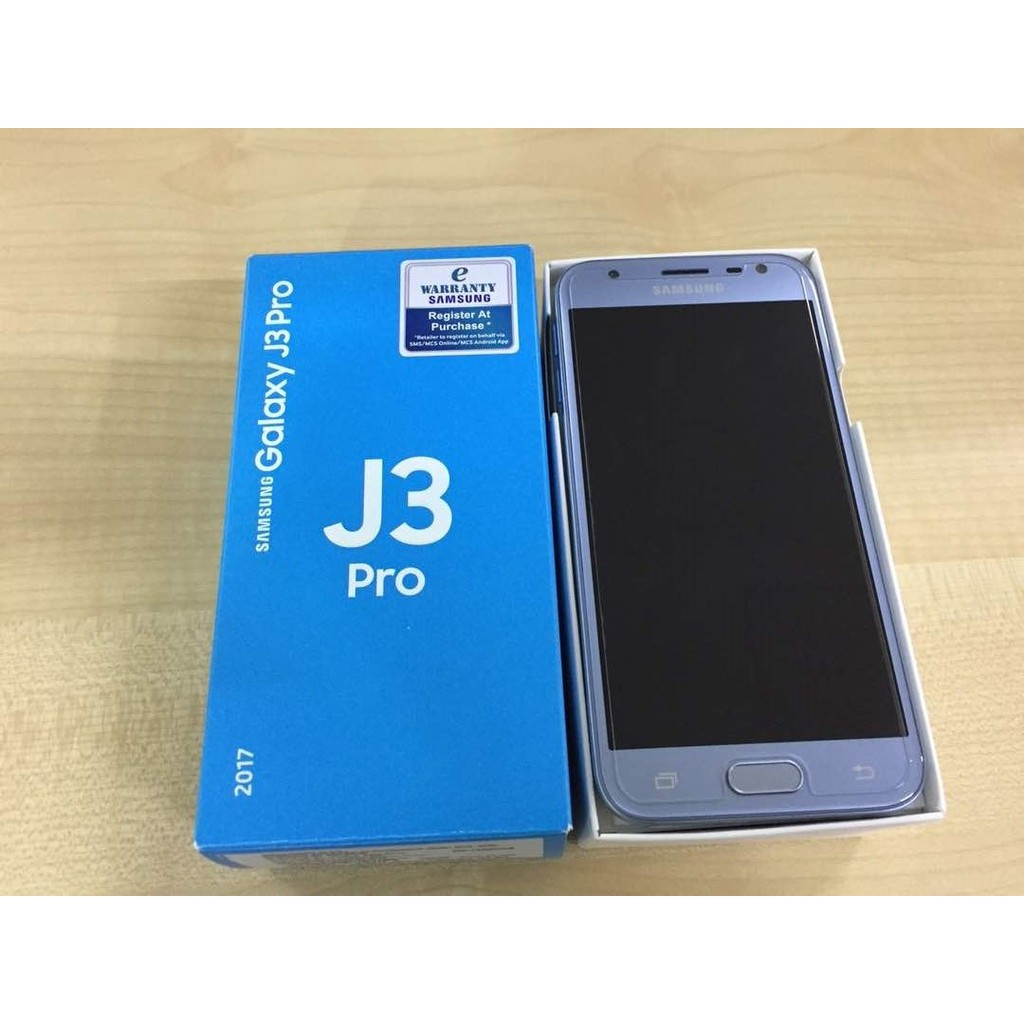 samsung j3 pro blue silver