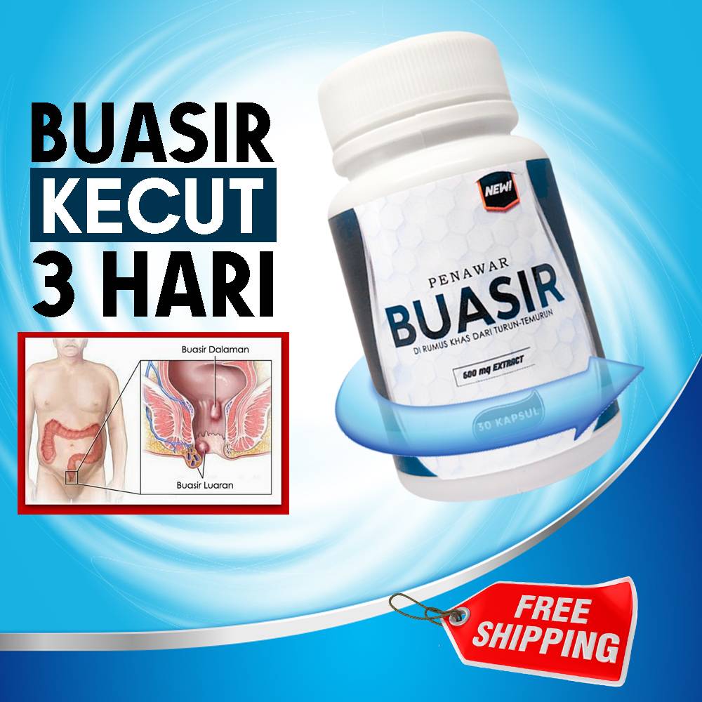 Ubat Buasir, Penawar Buasir Paling mujarab, Gastric, Gerd, Anxiety