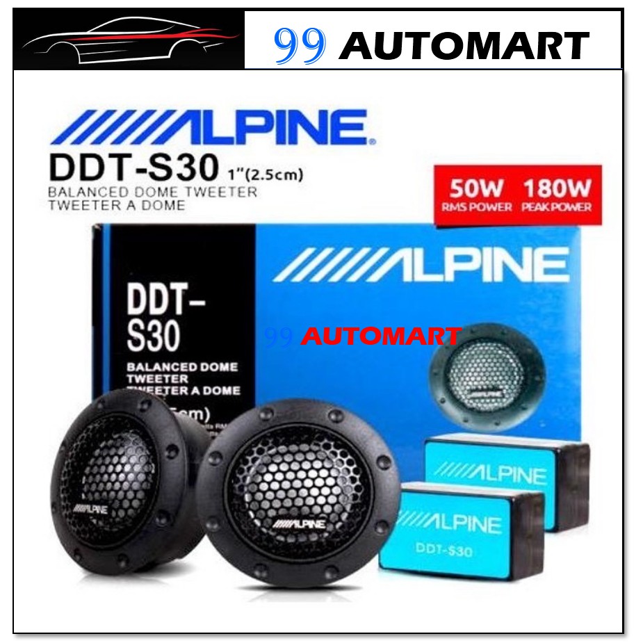 tweeter alpine ddt s30