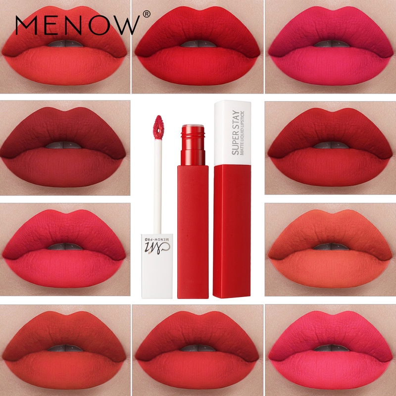 red matte liquid lipstick