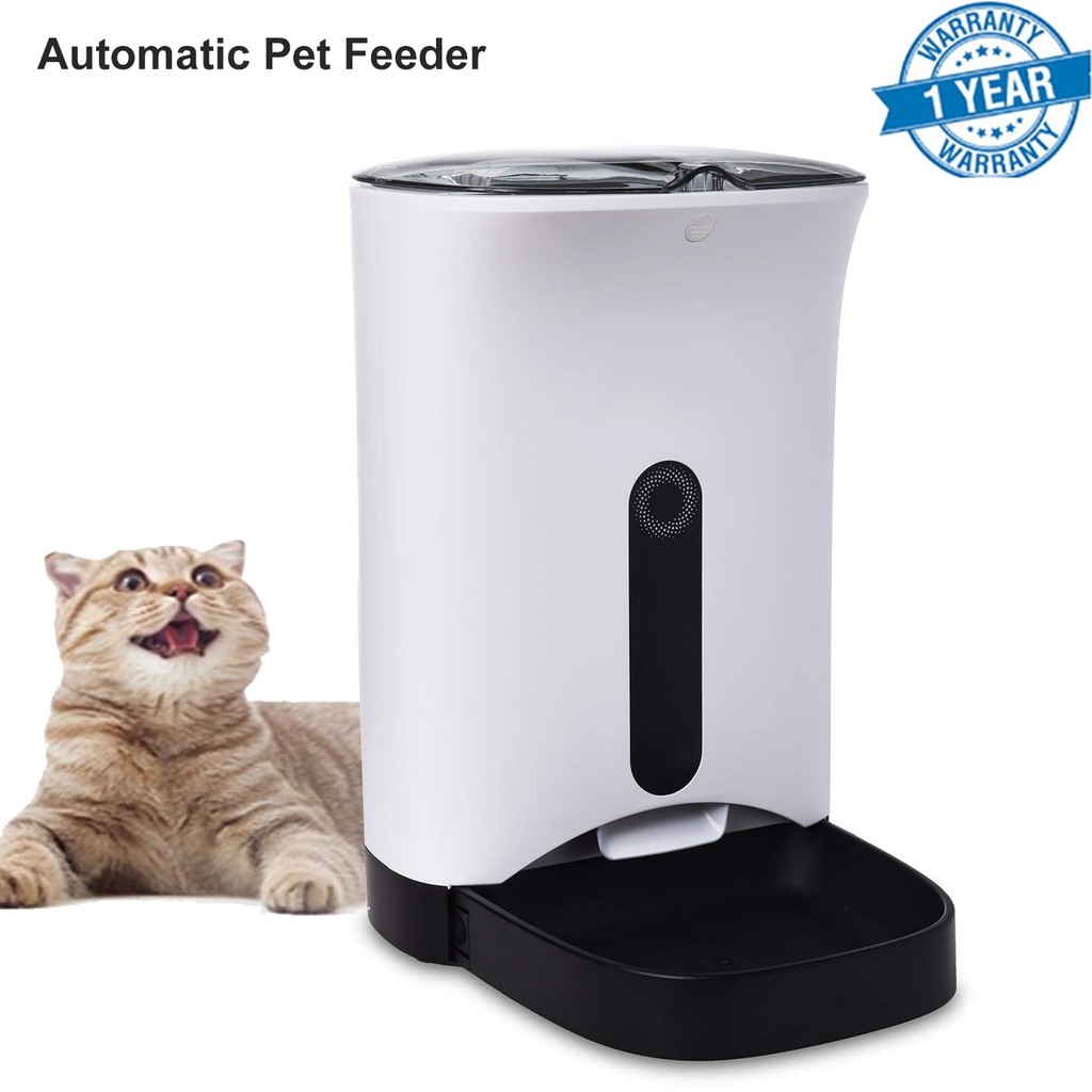 Automatic Pet Feeder Cat Dog Food Dispenser Portion Control