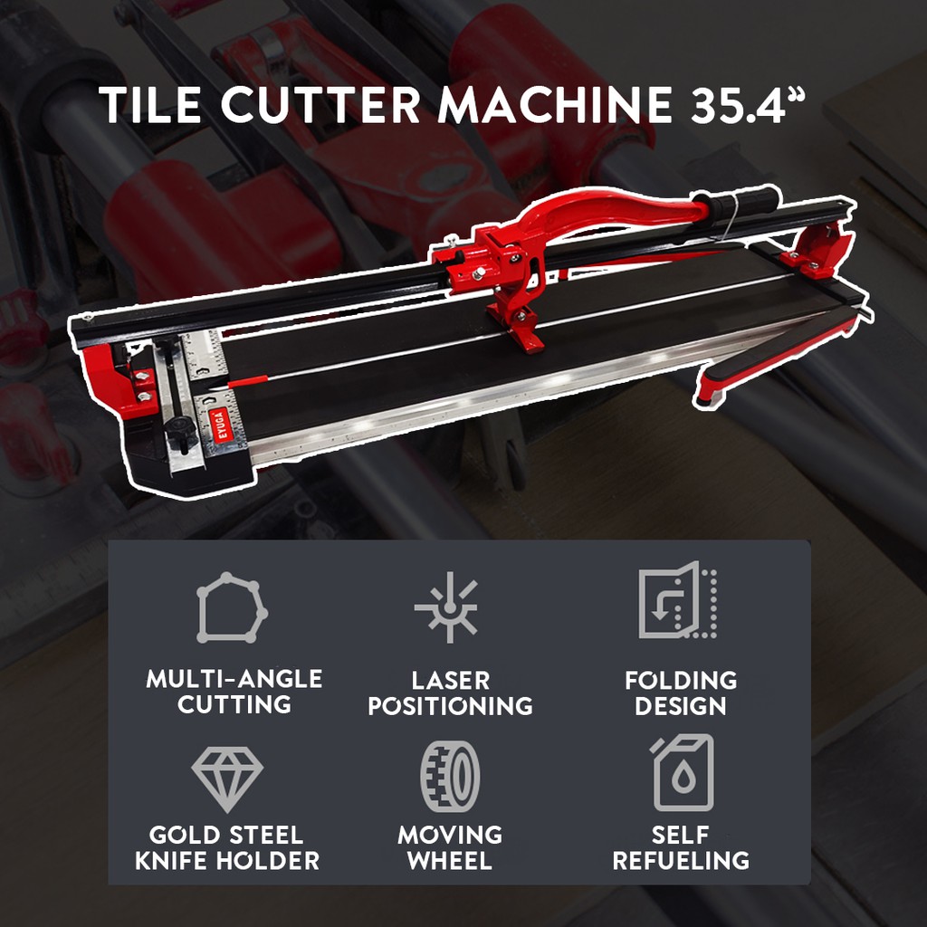 EYUGA Laser Tile Cutter 900 mm Shopee Malaysia