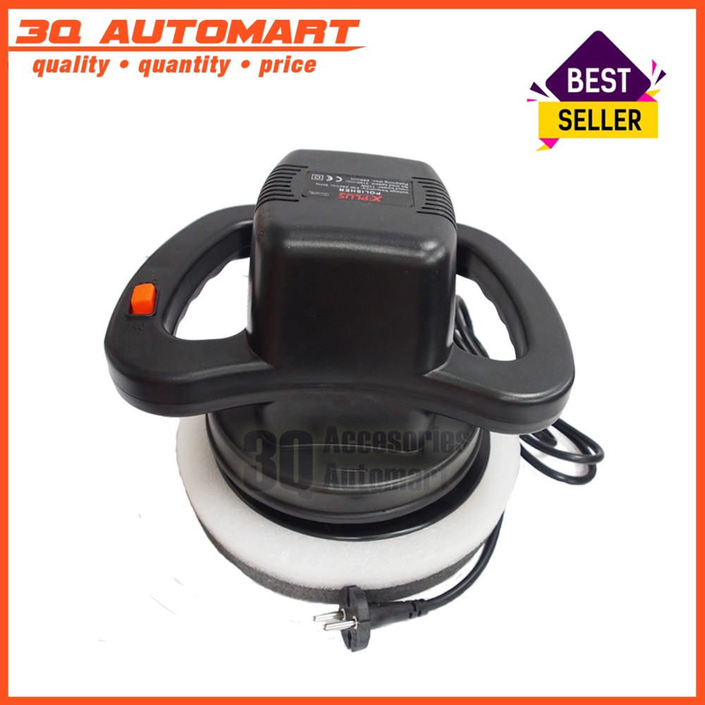 Car Polish Machine Orbital Polisher 24cm (Black) Shopee Malaysia