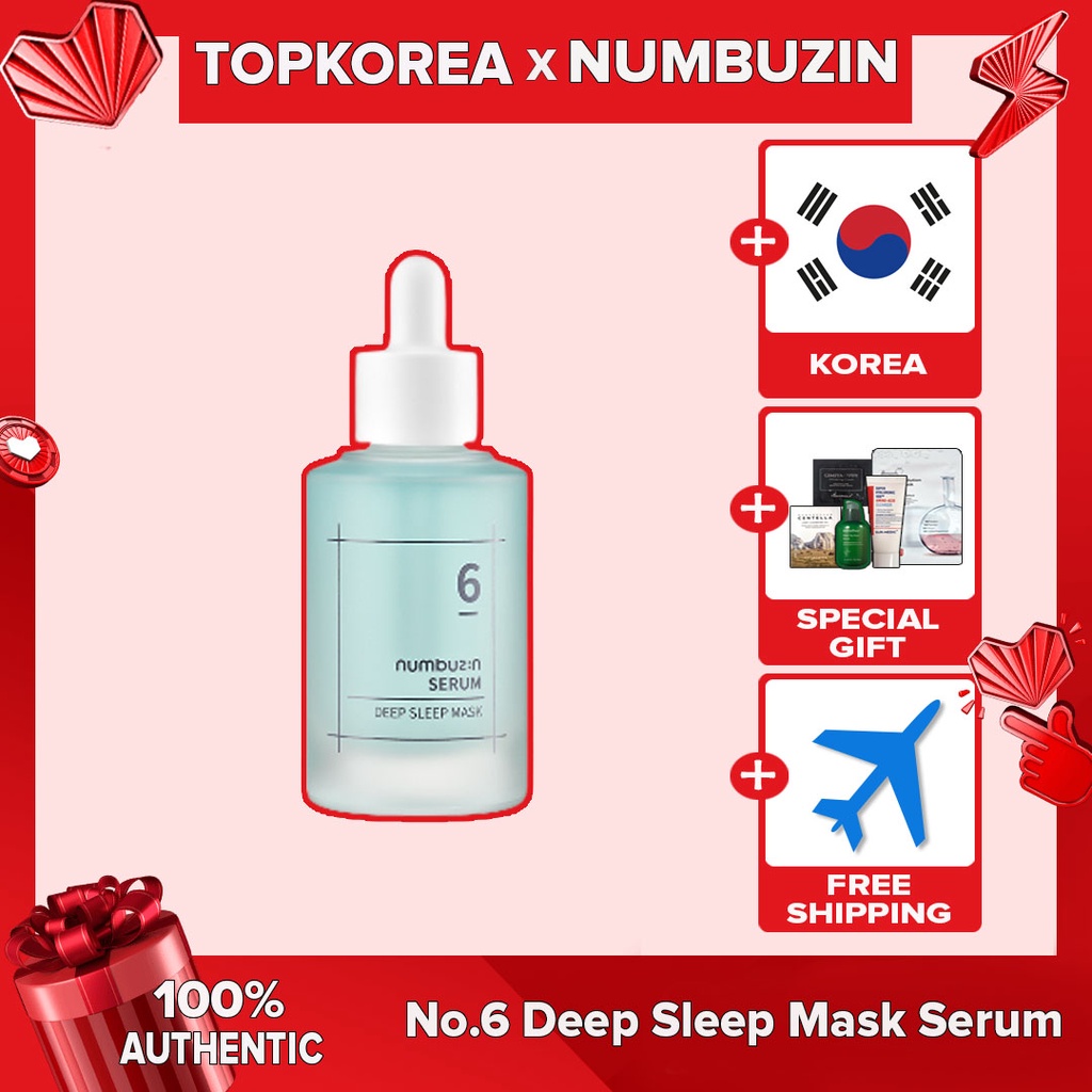 ★Numbuzin★ No.6 Deep Sleep Mask Serum 50ml / TOPKOREA / Shipping from korea