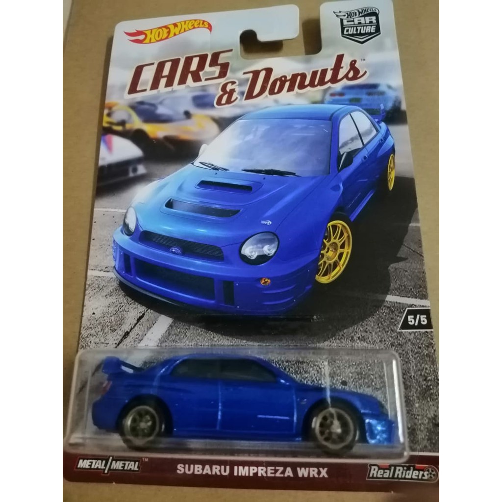 hot wheels subaru cars and donuts