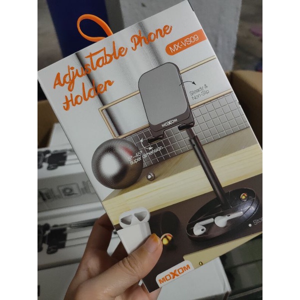 Phone Holder Adjustable Moxom Mx Vs09 Shopee Malaysia