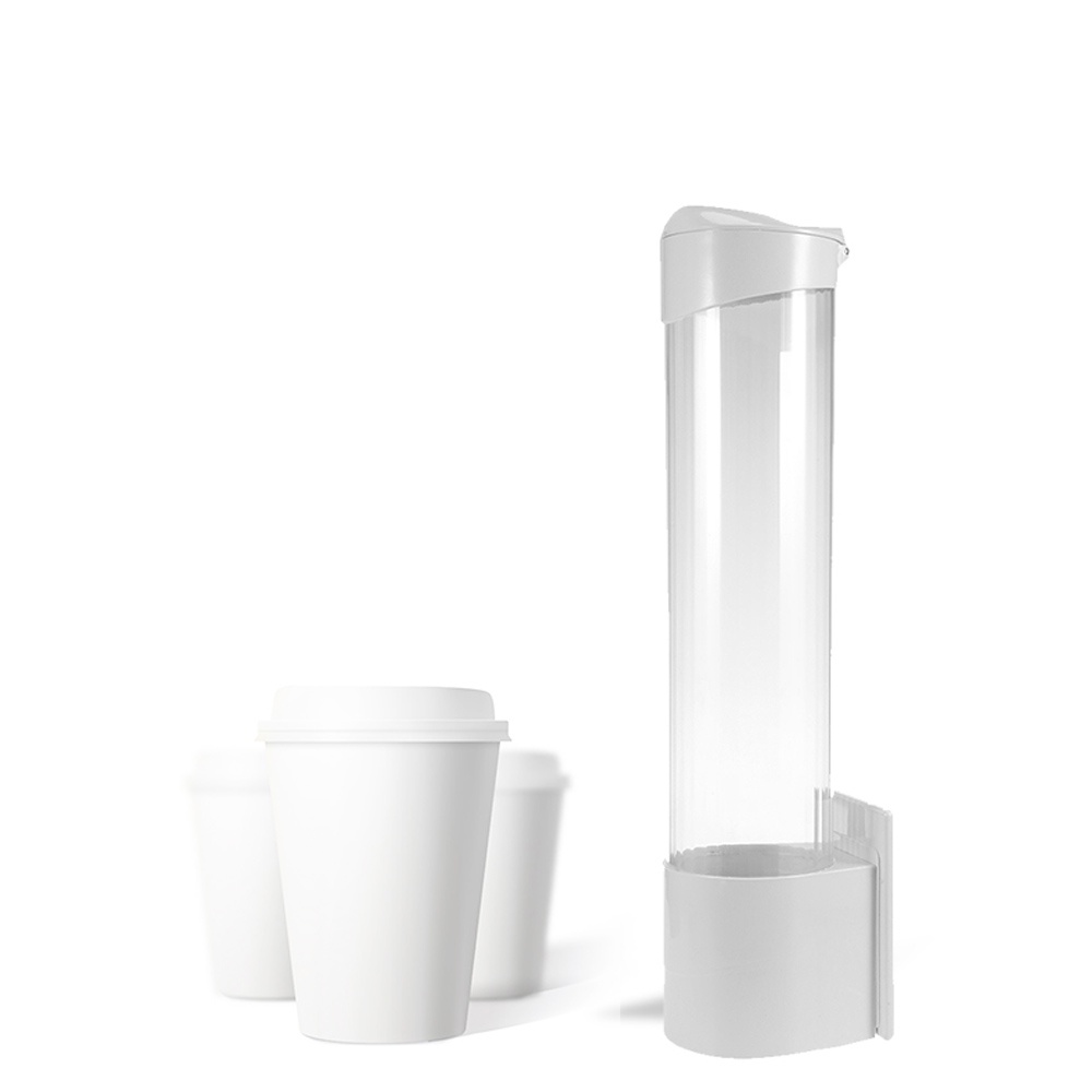 Premium Pull Out Paper Cup Holder Water Dispenser Storage