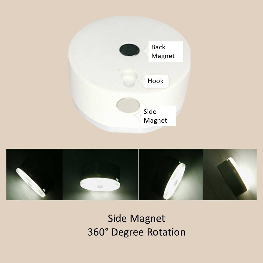 Adjustable Brightness LED Light  for Bedrooms Portable Table Bedside Lamps with Rechargeable