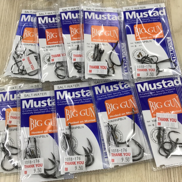 Mustad Bigun Mata Kail Terbaik Shopee Malaysia