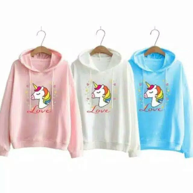 sweater hoodie unicorn