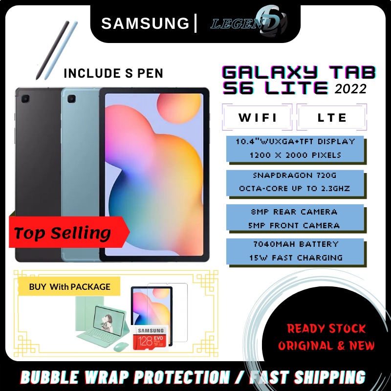 Samsung Galaxy Tab S6 Lite 2022 Edition (P613/P619) Original Samsung