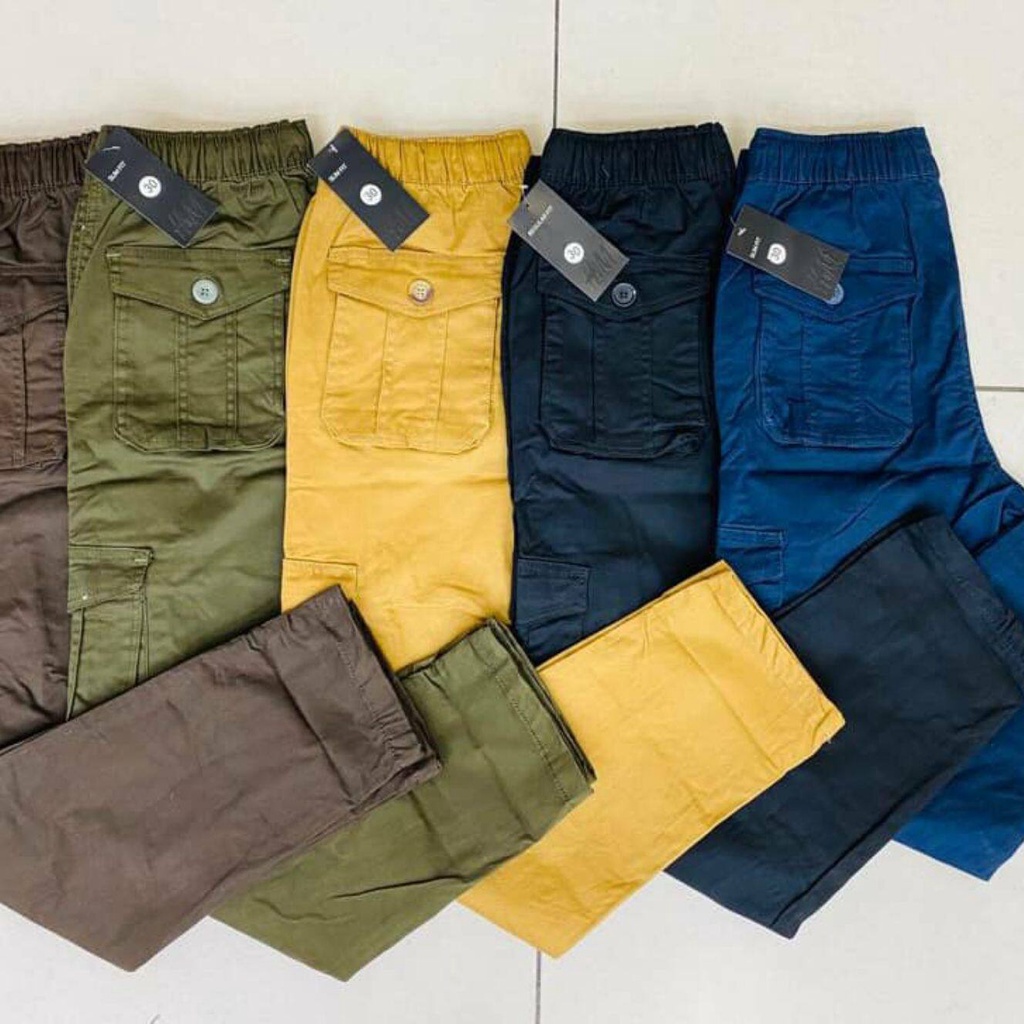 six poket cargo pant | Shopee Malaysia